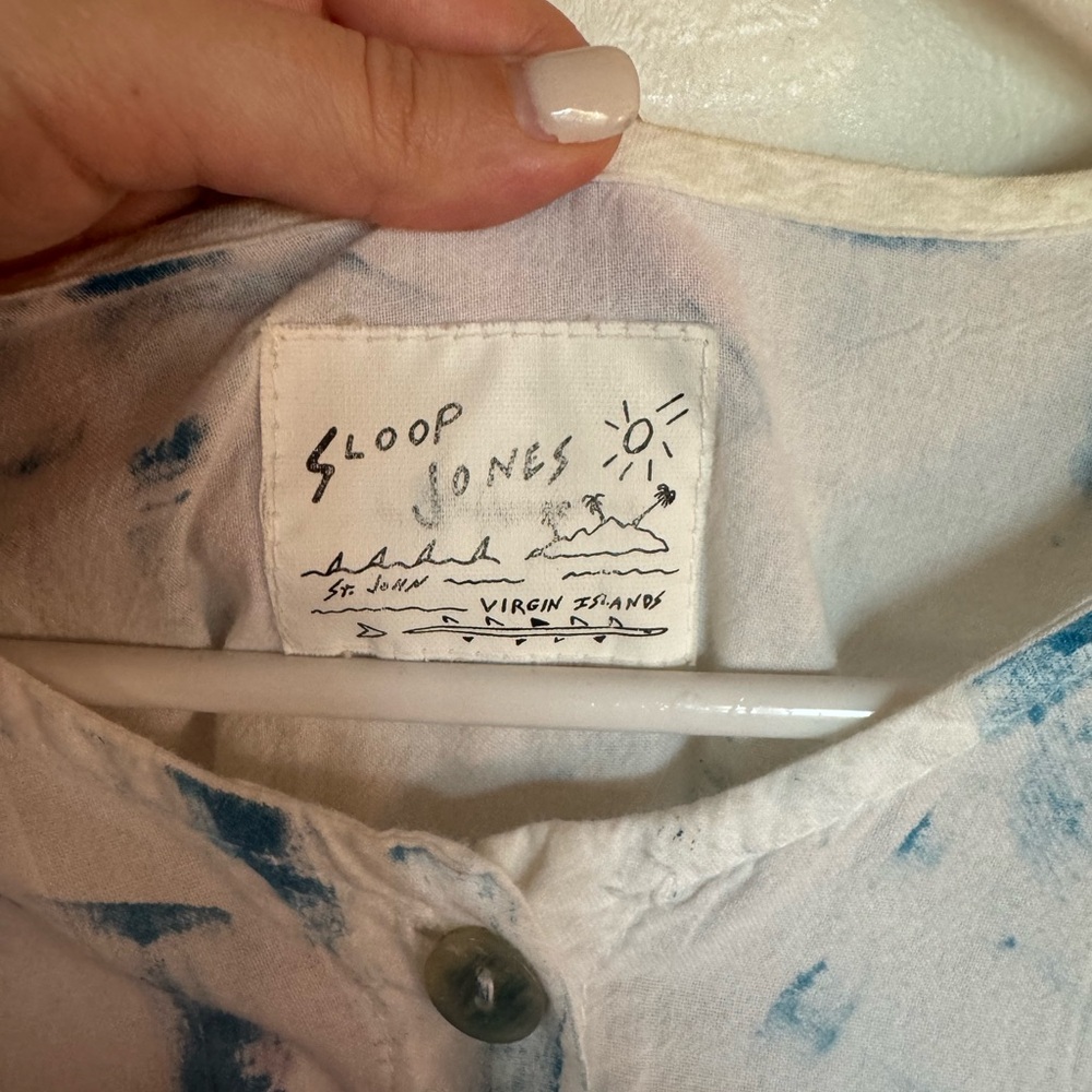 Sloop Jones Button-Up Blouse - Picture 3 of 5